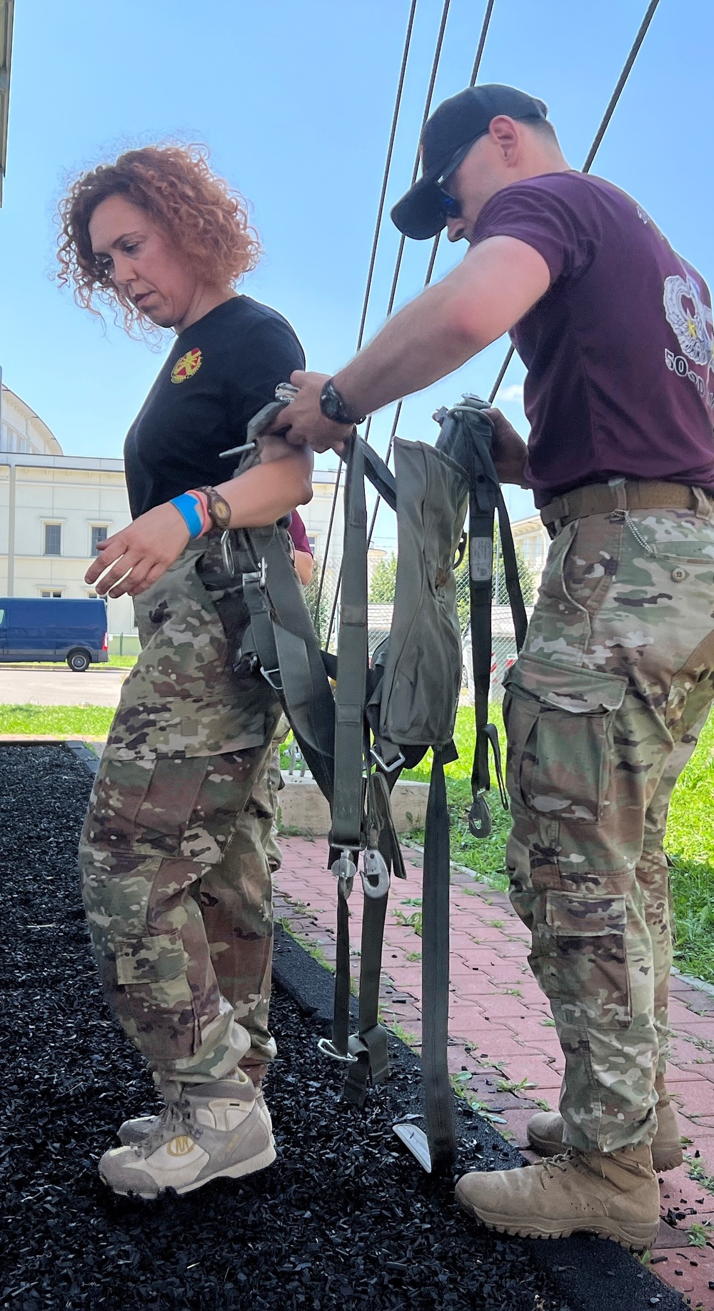 A Jump Tower Gives Garrison Employees a Glimpse Into Paratrooper Life