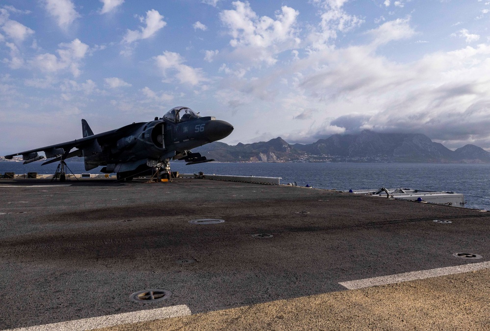 Wasp Passes Through The Strait Of Gibraltar