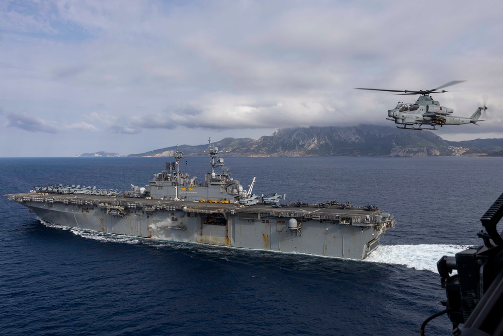 Wasp Passes Through The Strait Of Gibraltar