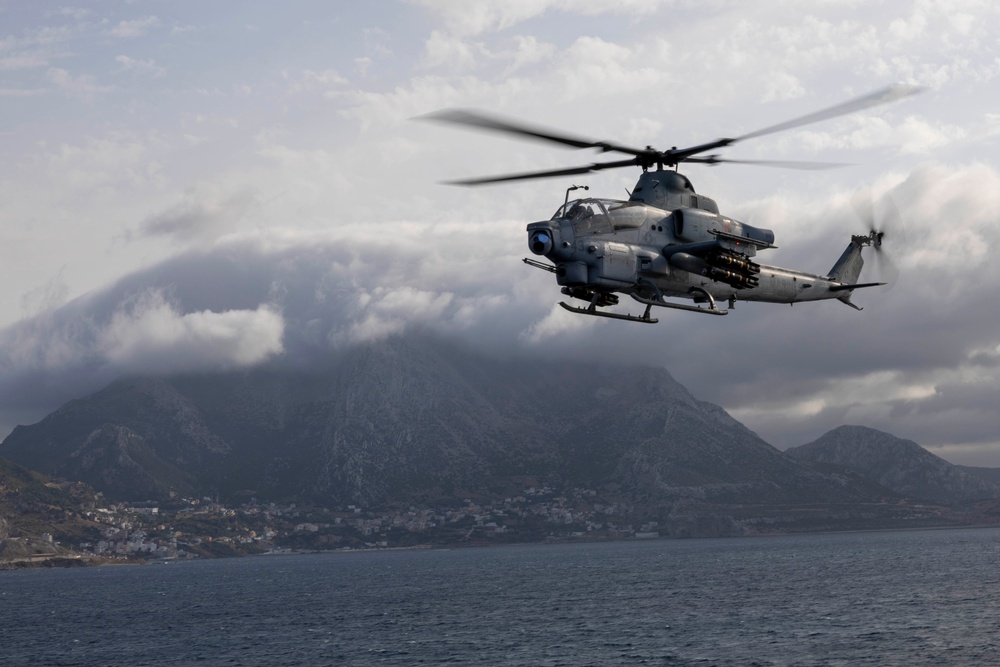 Wasp Passes Through The Strait Of Gibraltar