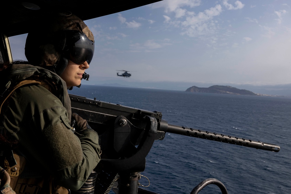 Wasp Passes Through The Strait Of Gibraltar