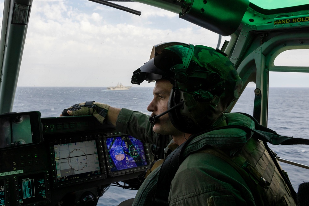 Wasp Passes Through The Strait Of Gibraltar