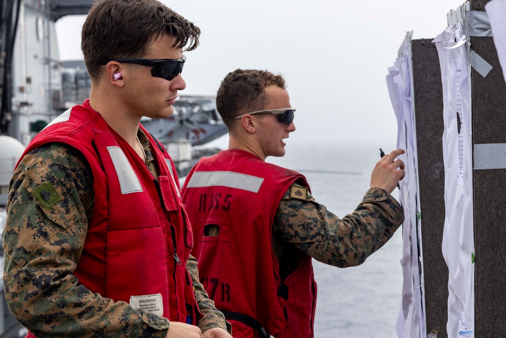 Marine Live Fire Exercise