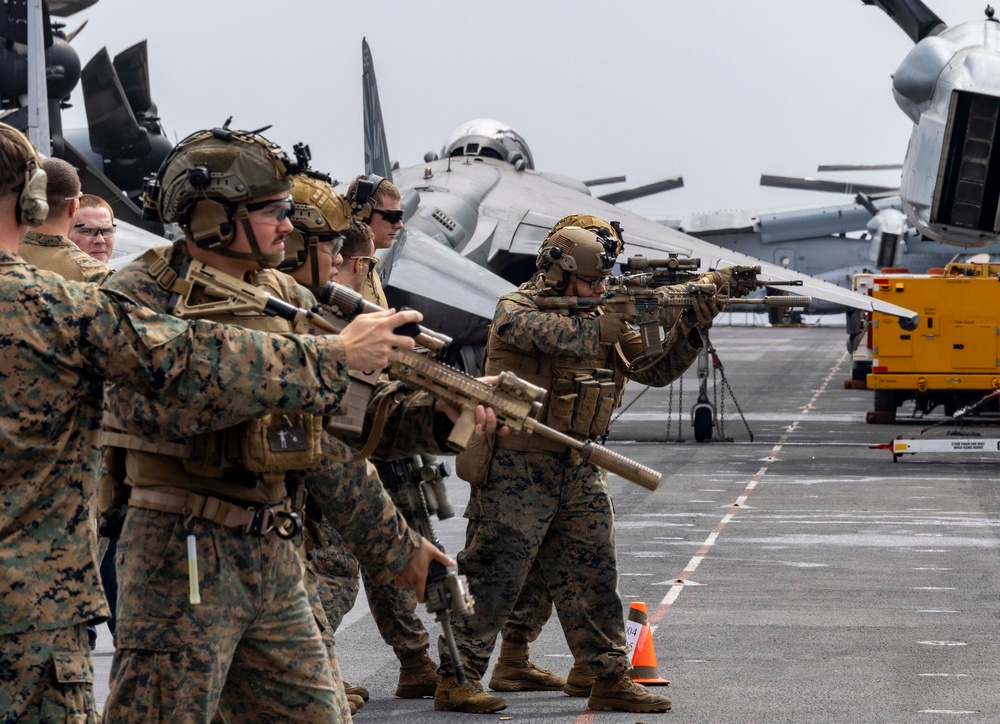 Marine Live Fire Exercise