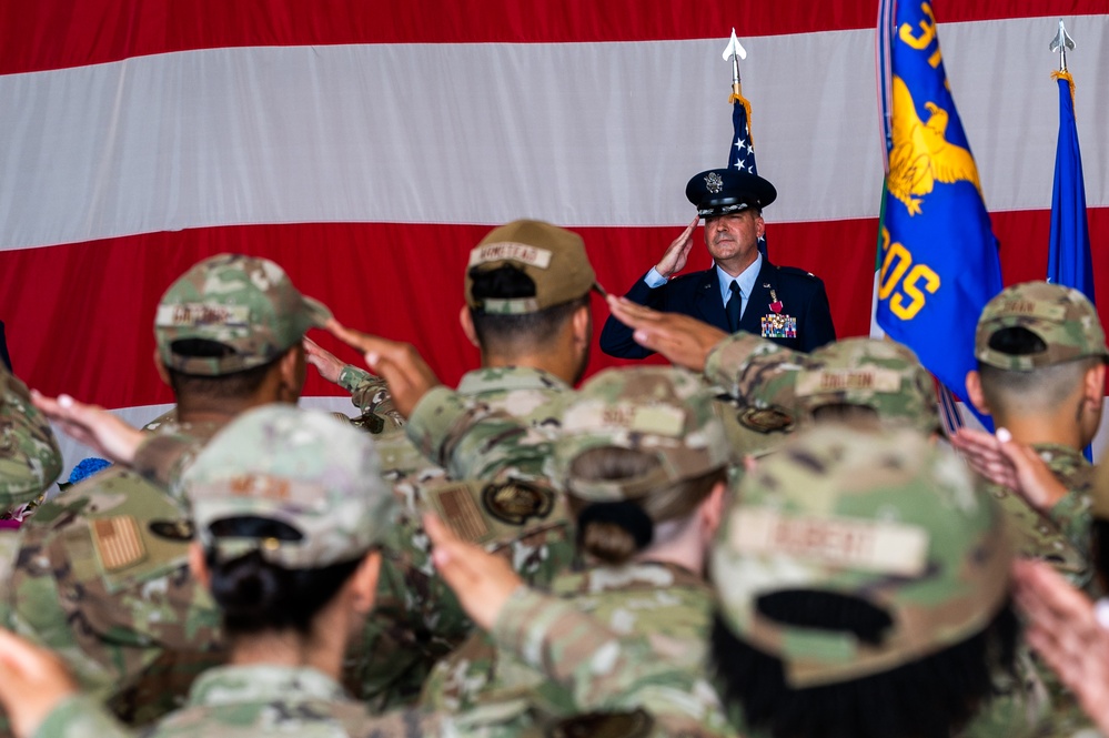 31st MDG Change of Command