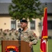 U.S. Army Southern European Task Force Africa, Africa (SETAF-AF) Headquarters and Headquarters battalion host change of command