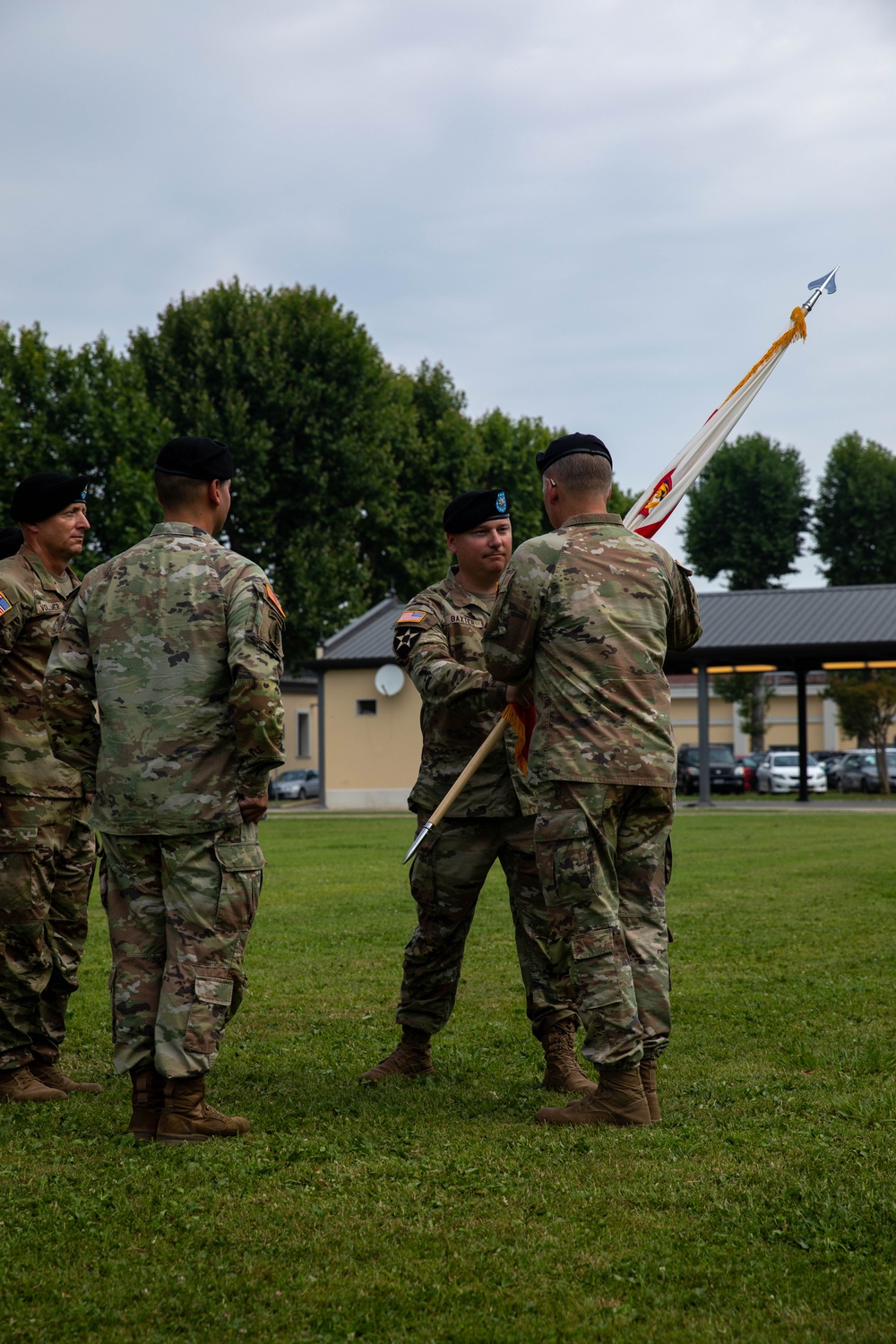 U.S. Army Southern European Task Force Africa, Africa (SETAF-AF) Headquarters and Headquarters battalion host change of command