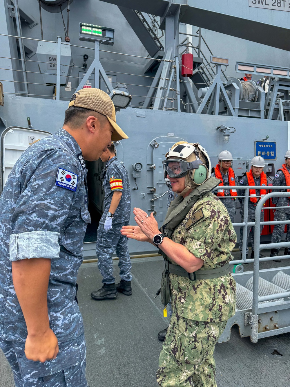 Chief of Naval Operations, Master Chief Petty Officer of Navy Attend Largest Maritime Exercise in the World, Emphasize Interoperability with Allies and Partners