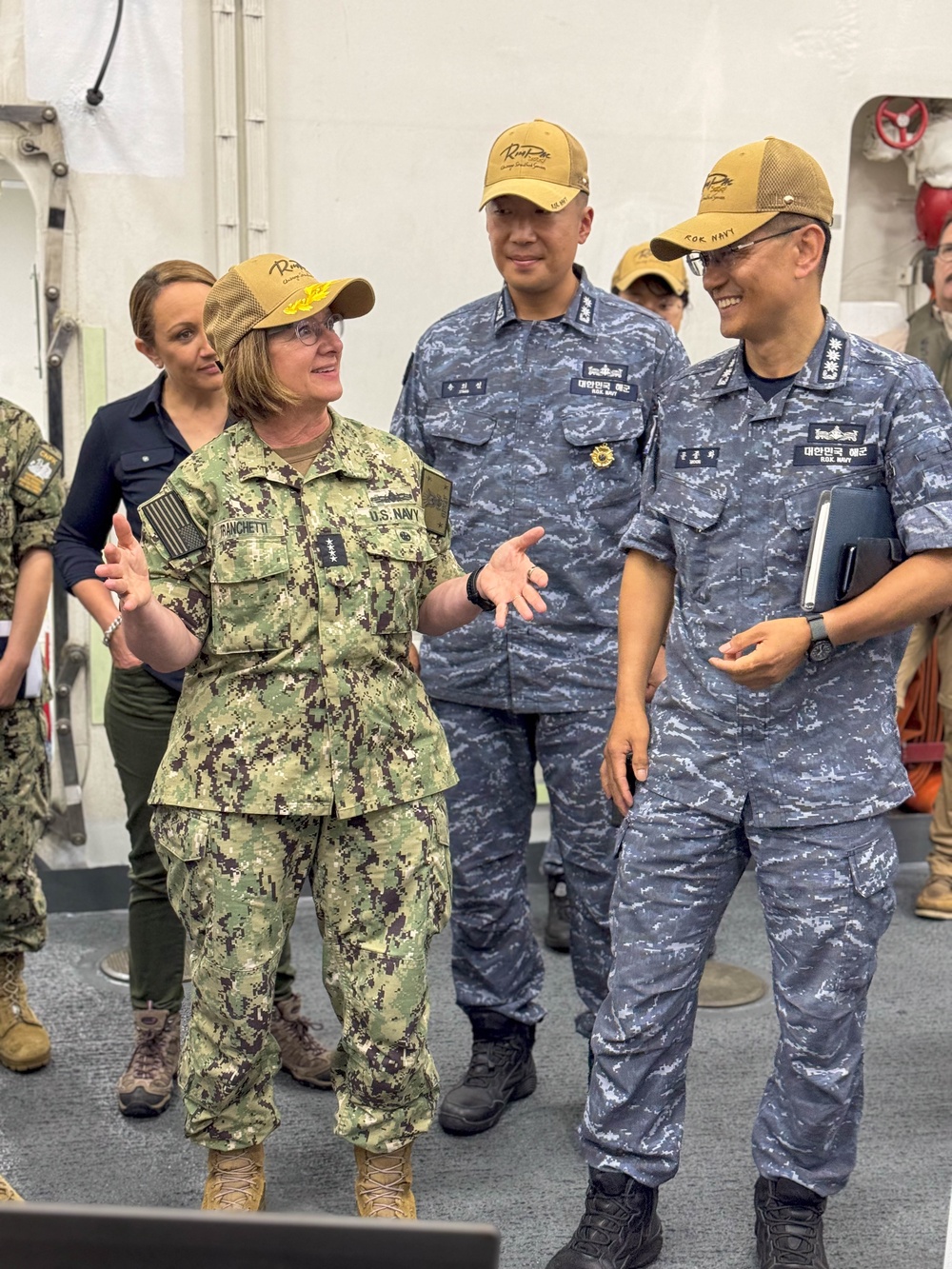 Chief of Naval Operations, Master Chief Petty Officer of Navy Attend Largest Maritime Exercise in the World, Emphasize Interoperability with Allies and Partners