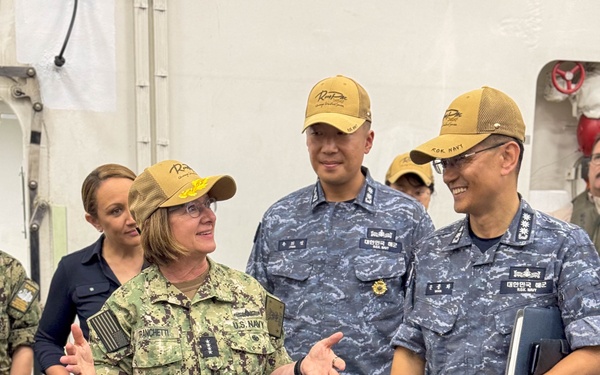 Chief of Naval Operations, Master Chief Petty Officer of Navy Attend Largest Maritime Exercise in the World, Emphasize Interoperability with Allies and Partners
