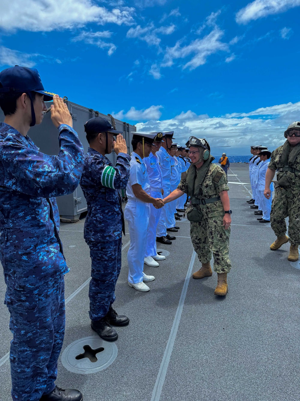 Chief of Naval Operations, Master Chief Petty Officer of Navy Attend Largest Maritime Exercise in the World, Emphasize Interoperability with Allies and Partners