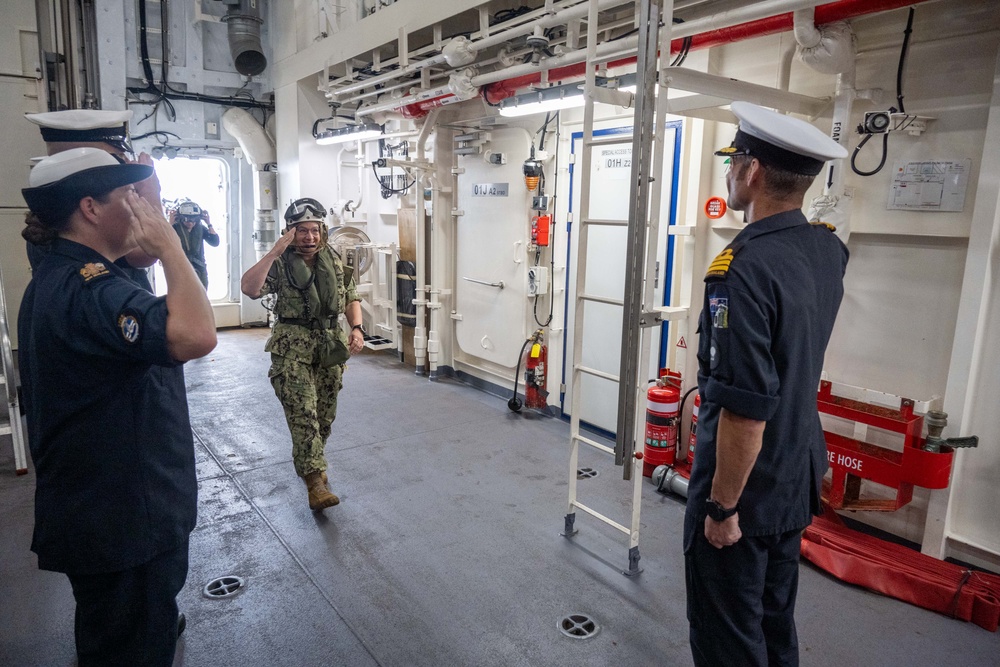 Chief of Naval Operations, Master Chief Petty Officer of Navy Attend Largest Maritime Exercise in the World, Emphasize Interoperability with Allies and Partners