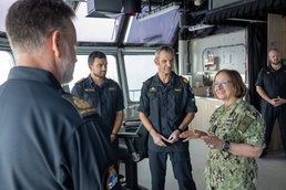 Chief of Naval Operations, Master Chief Petty Officer of Navy Attend Largest Maritime Exercise in the World, Emphasize Interoperability with Allies and Partners