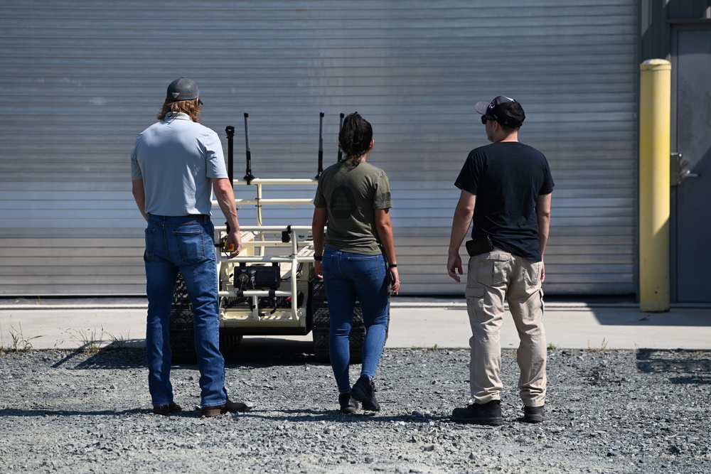 U.S. Coast Guard Research and Development Center tests new uncrewed ground vehicle