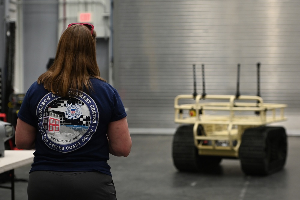 U.S. Coast Guard Research and Development Center tests new uncrewed ground vehicle