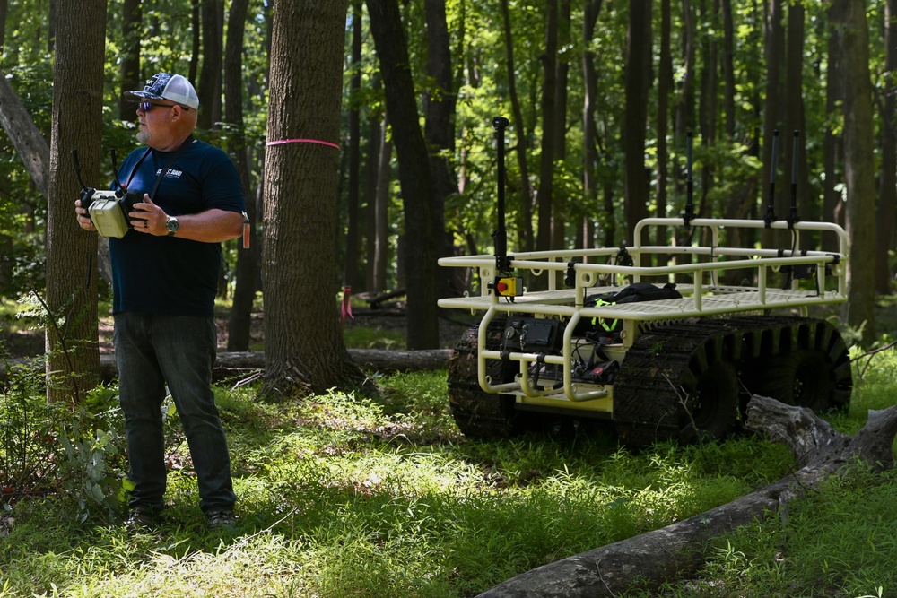 U.S. Coast Guard Research and Development Center tests new uncrewed ground vehicle