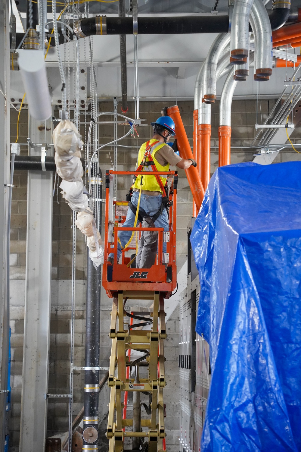 Construction continues at the Louisville VA Medical Center July 10, 2024