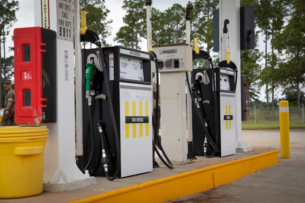 Ground Fuel Station Ribbon Cutting