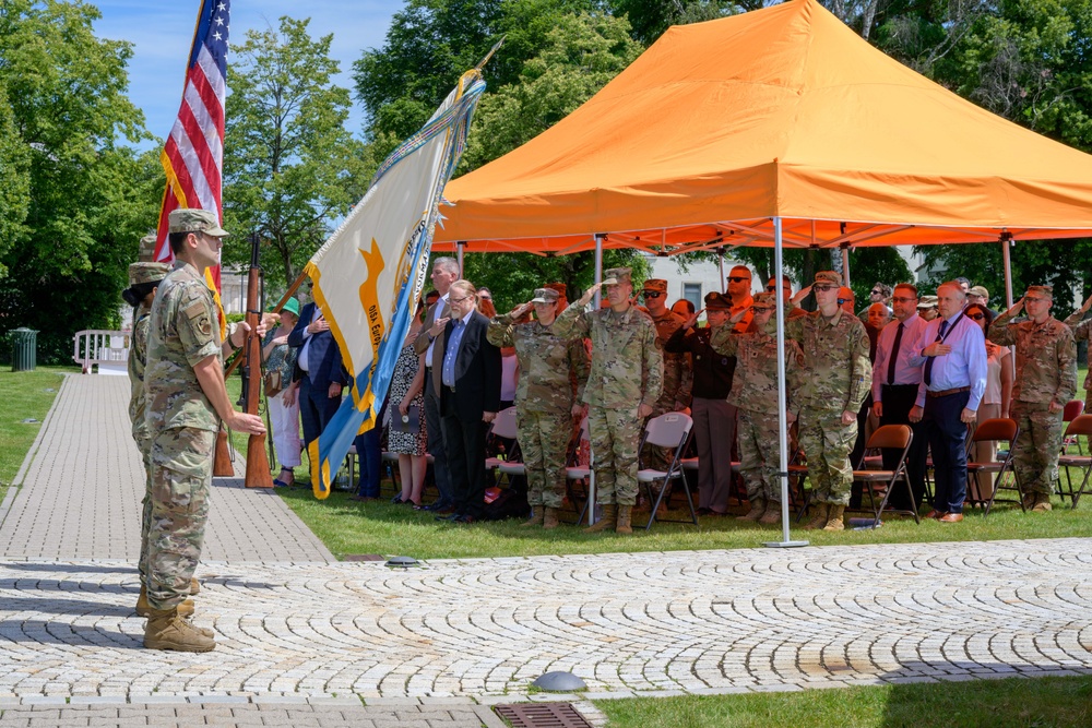 DISA Europe Change of Command