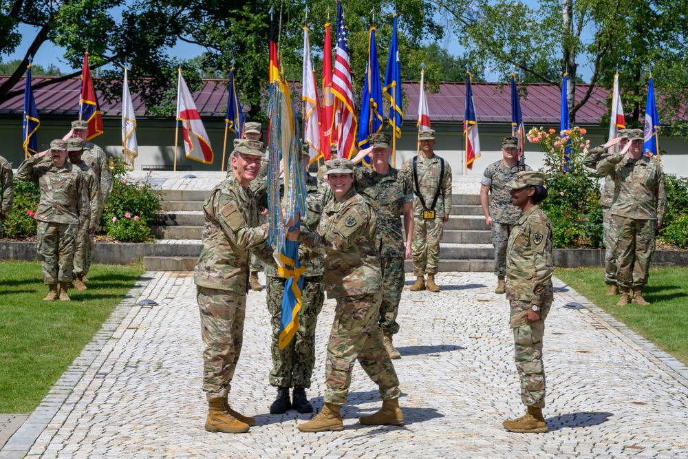 DISA Europe Change of Command