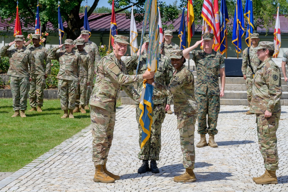 DISA Europe Change of Command