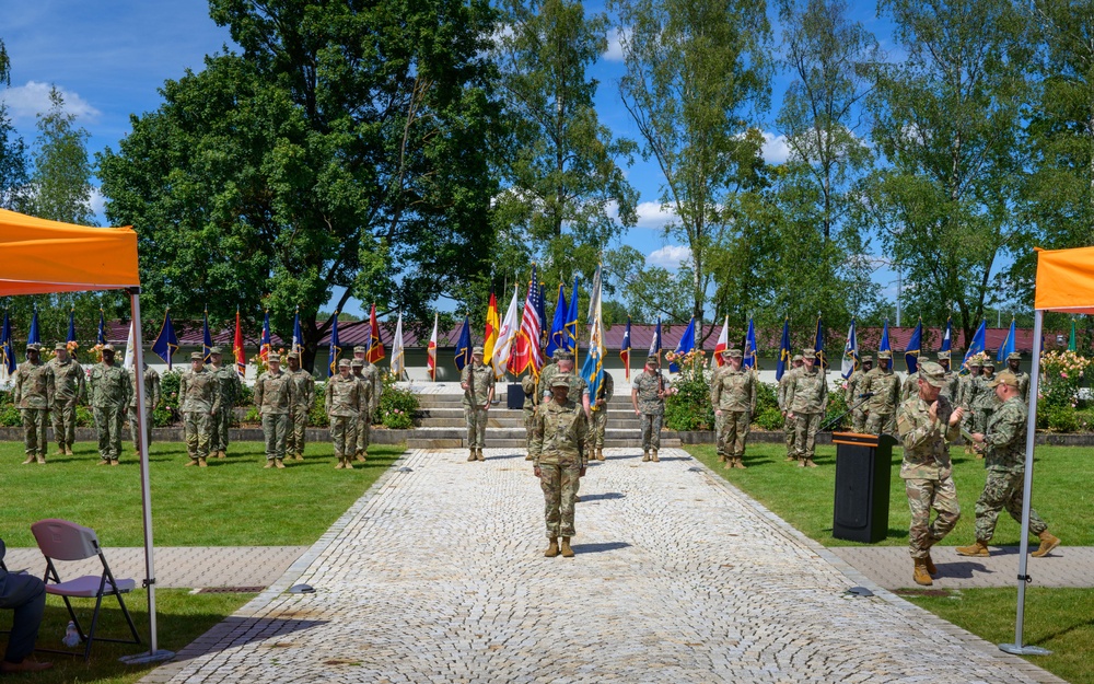 DISA Europe Change of Command