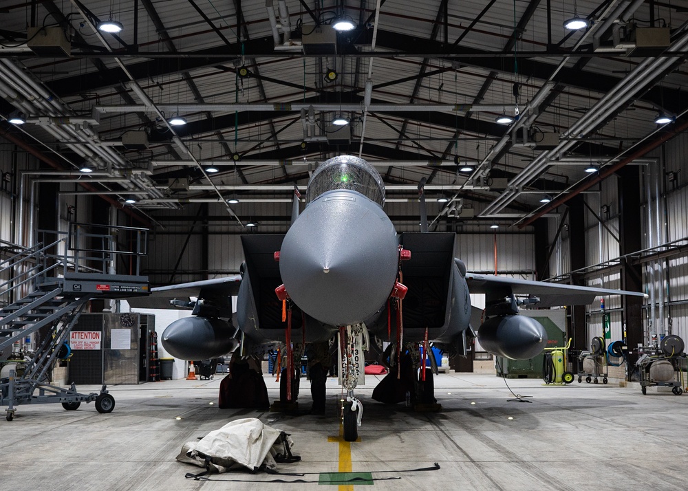 Strike Eagle’s cleaned and cleared for combat