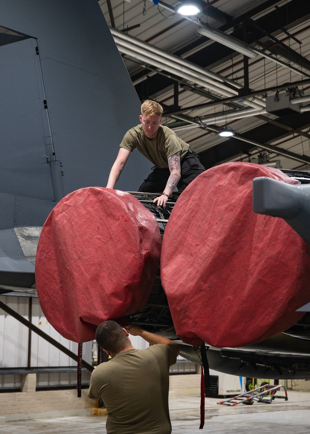 Strike Eagle’s cleaned and cleared for combat