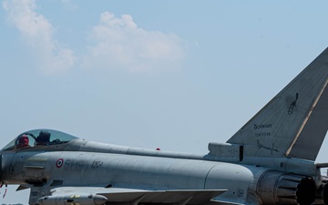 31st FW trains with Italian air force Eurofighters