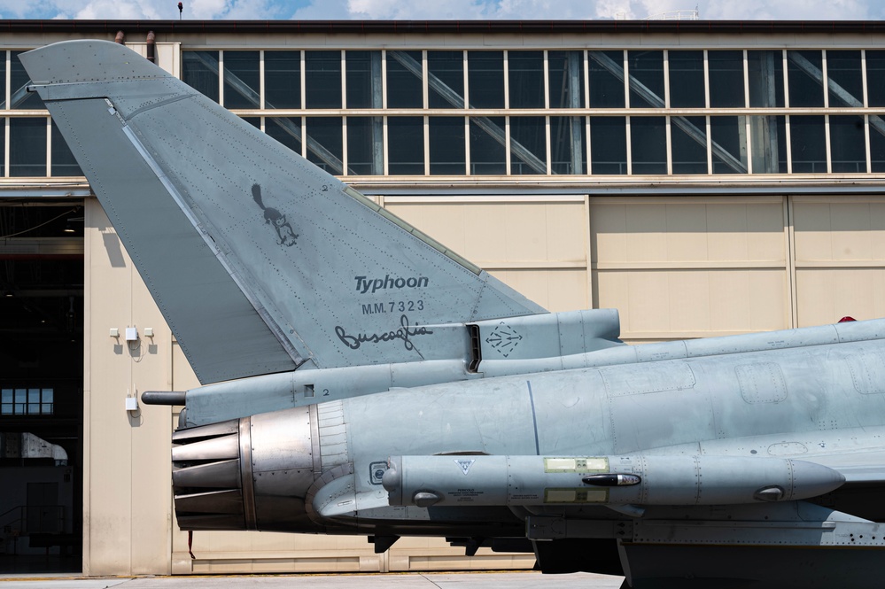 31st FW trains with Italian air force Eurofighters