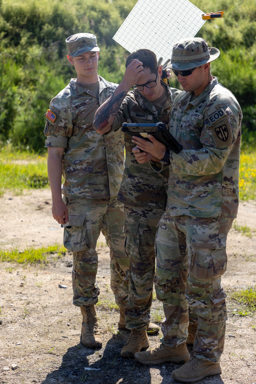 702nd Ordnance Company EOD Training