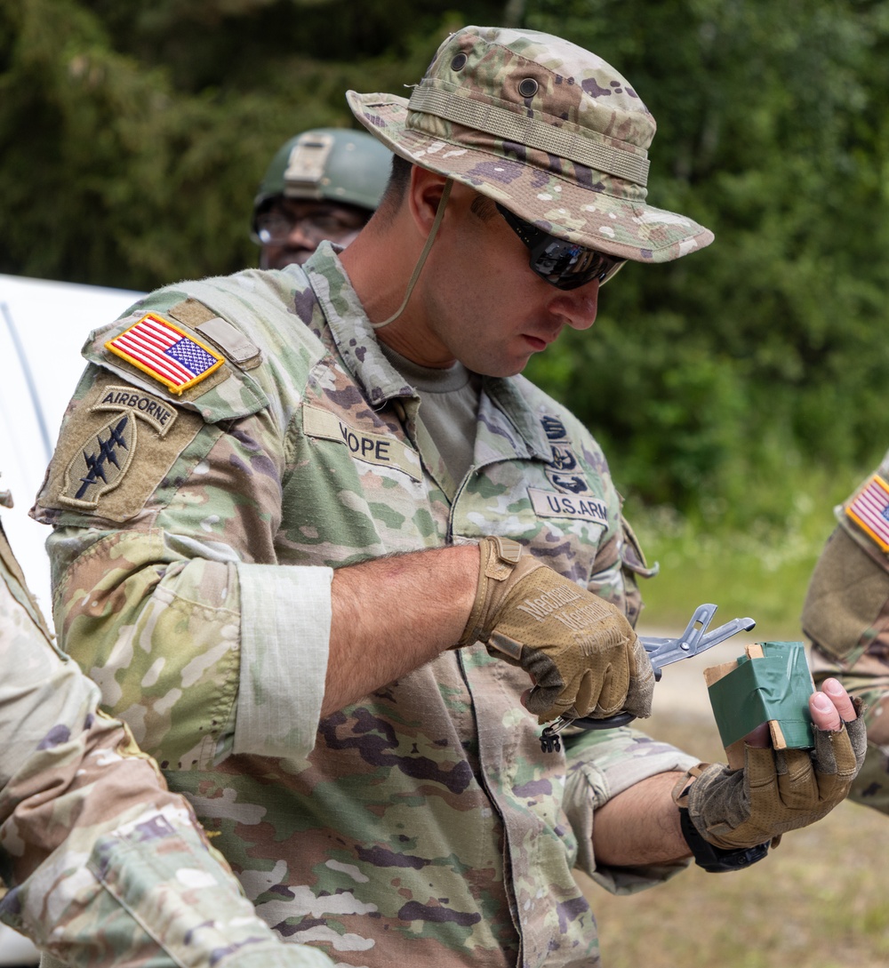 702nd Ordnance Company EOD Training