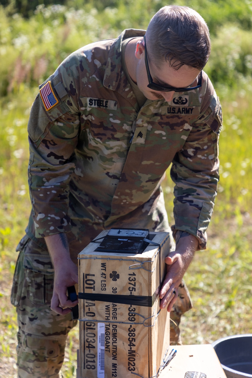 702nd Ordnance Company EOD Training