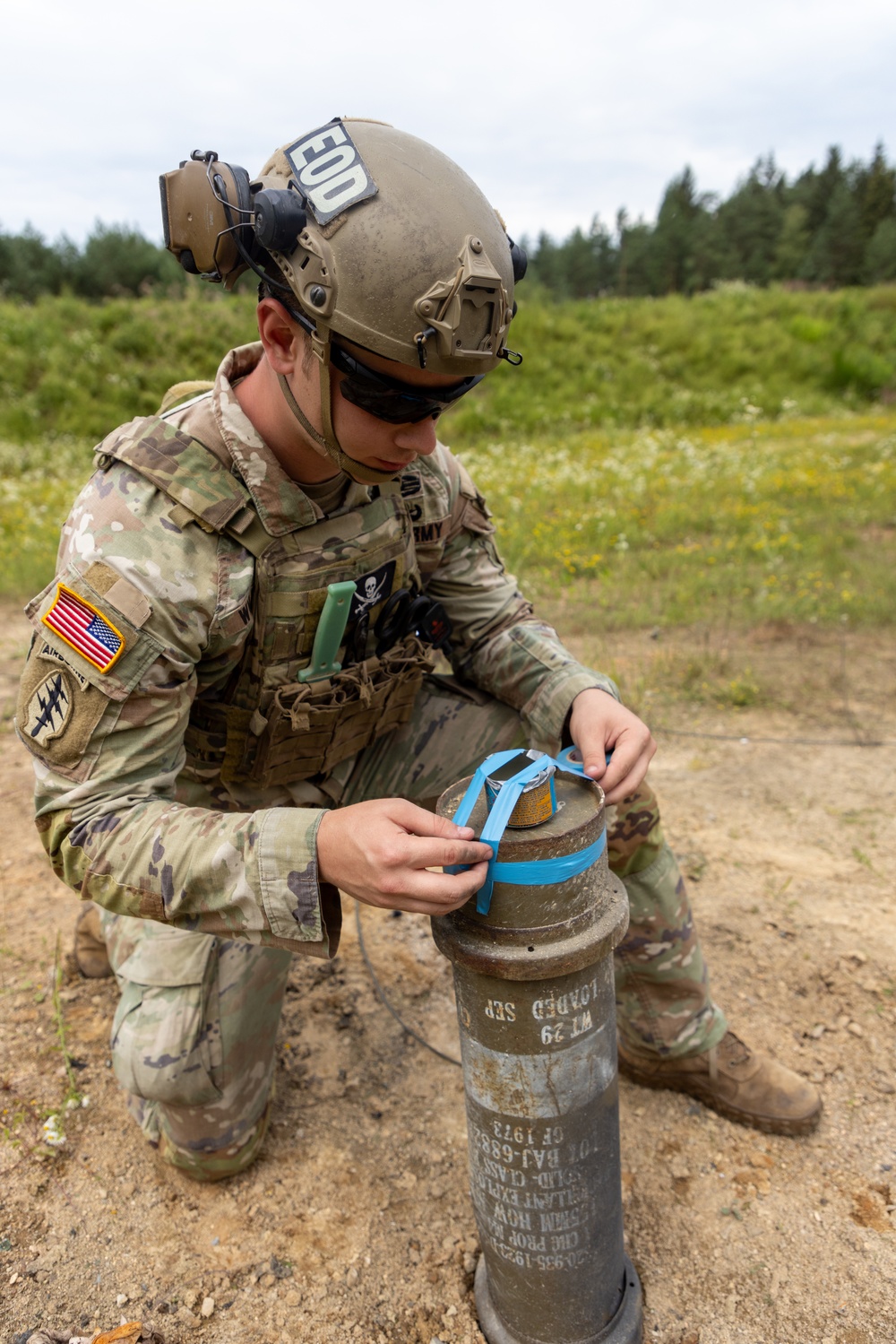 702nd Ordnance Company EOD Training