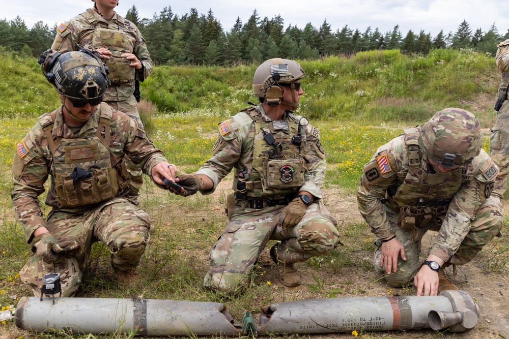 702nd Ordnance Company EOD Training