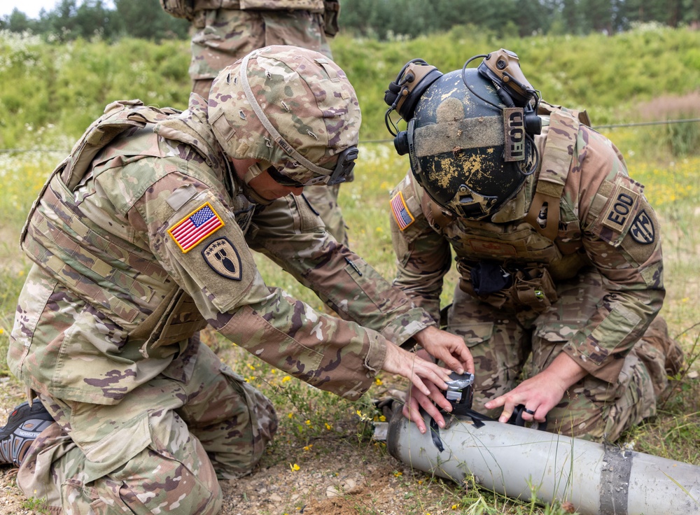 702nd Ordnance Company EOD Training