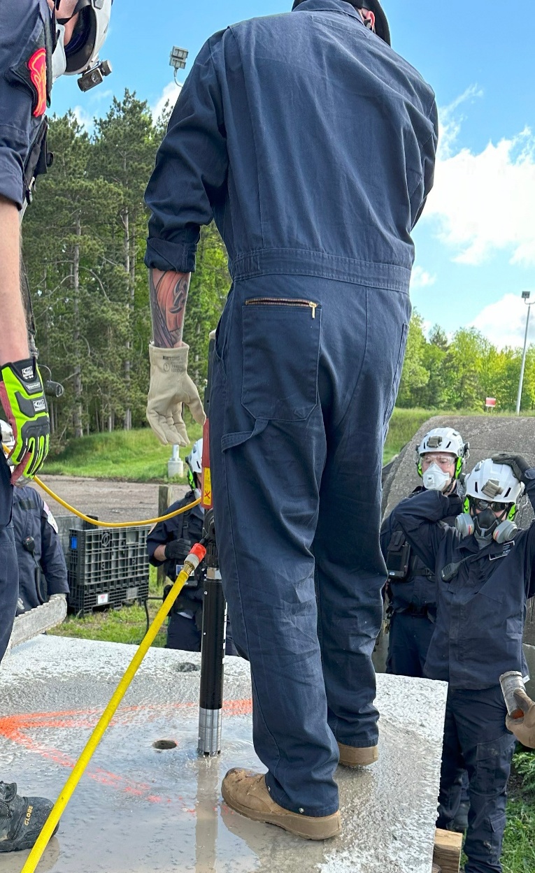 171st Firefighters Train with Pennsylvania Strike Team 1 to Enhance Readiness