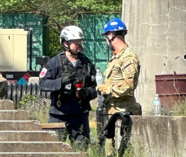 171st Firefighters Train with Pennsylvania Strike Team 1 to Enhance Readiness