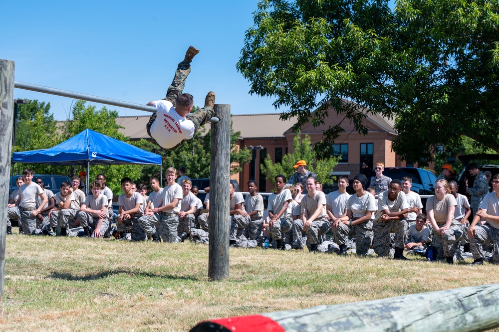 JBAB personnel train, mentor Civil Air Patrol cadets at Quantico