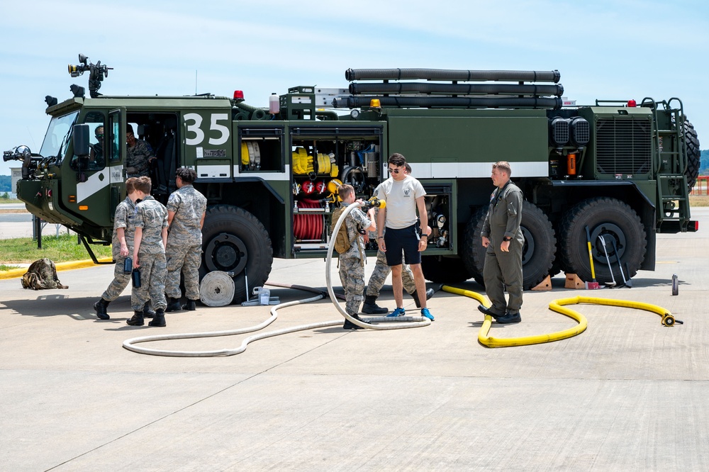 JBAB personnel train, mentor Civil Air Patrol cadets at Quantico