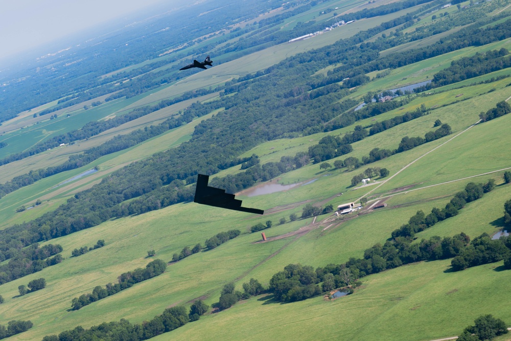 Flyover preparation for Wings Over Whiteman