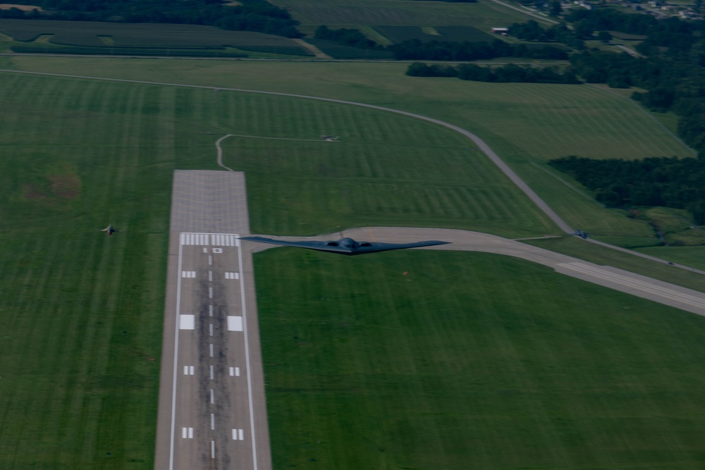 Flyover preparation for Wings Over Whiteman