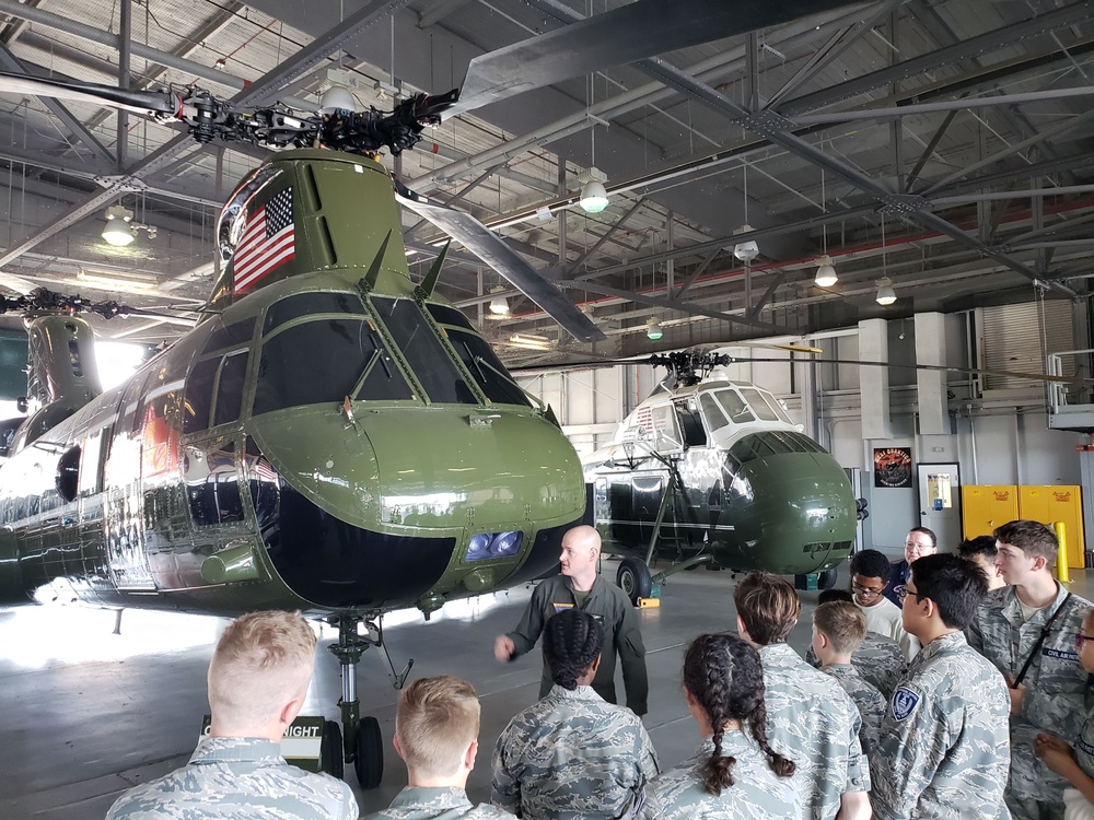 JBAB personnel train, mentor Civil Air Patrol cadets at Quantico