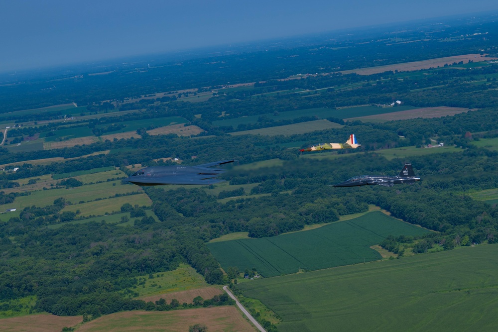 Flyover preparation for Wings Over Whiteman