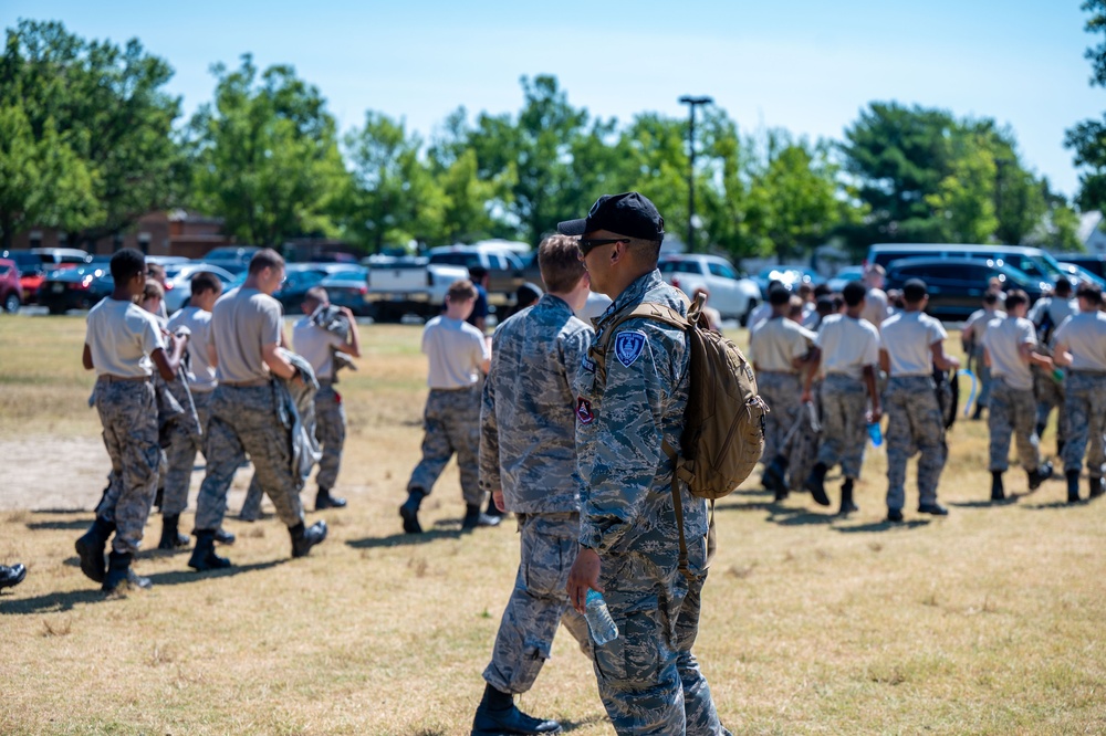 JBAB personnel train, mentor Civil Air Patrol cadets at Quantico