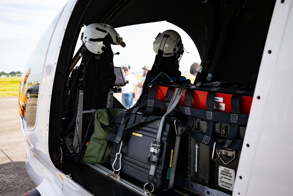 All-electric fixed-wing aircraft delivers cargo to Dover AFB