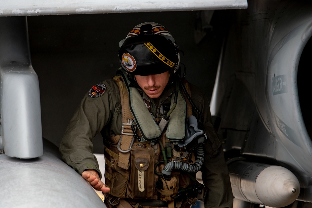 Arctic Defender | VMFA-232 (Rein.) Conducts Simulated SEAD Mission with Allied Forces