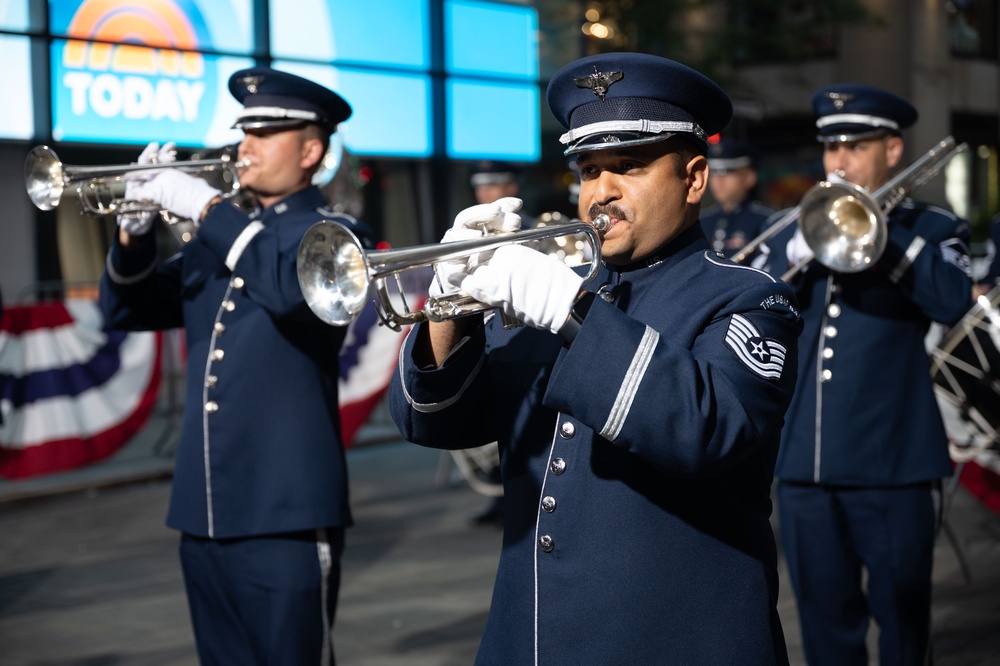 The United States Air Force Band honors Independence Day on TODAY Show