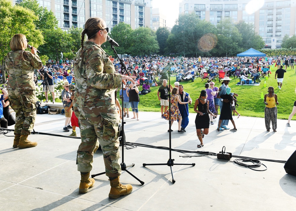 USAF Heartland of America Band rocks Turner Park