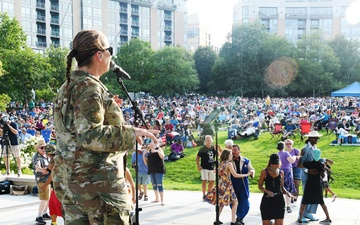 USAF Heartland of America Band rocks Turner Park